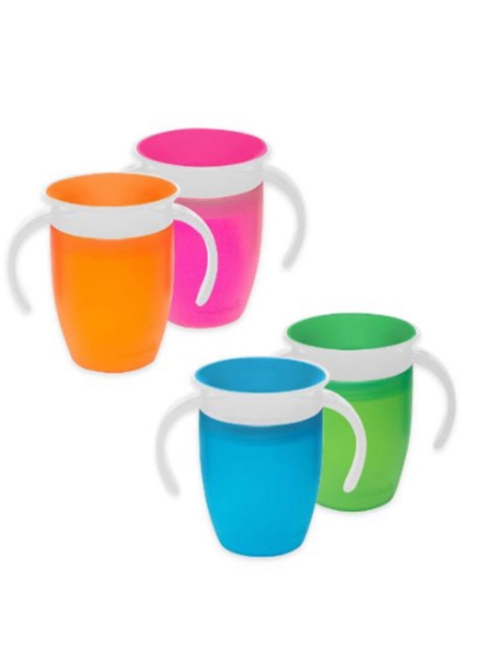 Munchkin Baby Sippy Training Cup - Pink, Blue, Lime